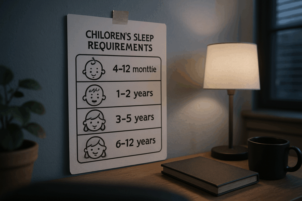 children sleep needs