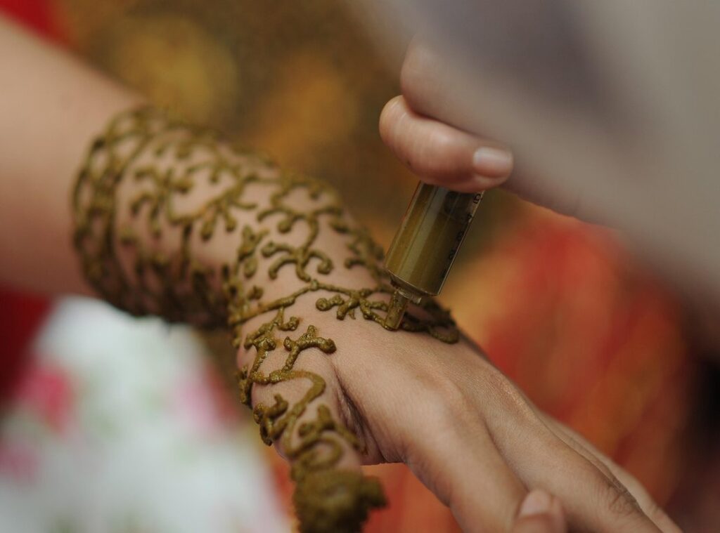inai simple cantik